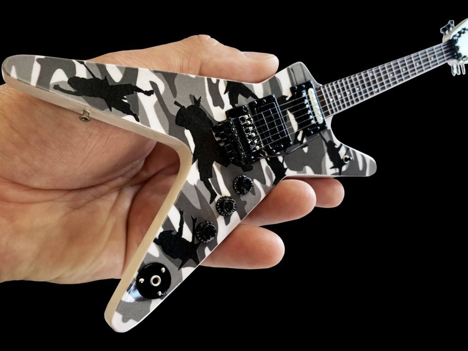 Alt View 1. Axe Heaven - Axe Heaven -Dimebag Darrell - Dimebag Darrell Pantera Dean Dime O Flage ML Mini Guitar Replica - Collectibles - Multicolor.
