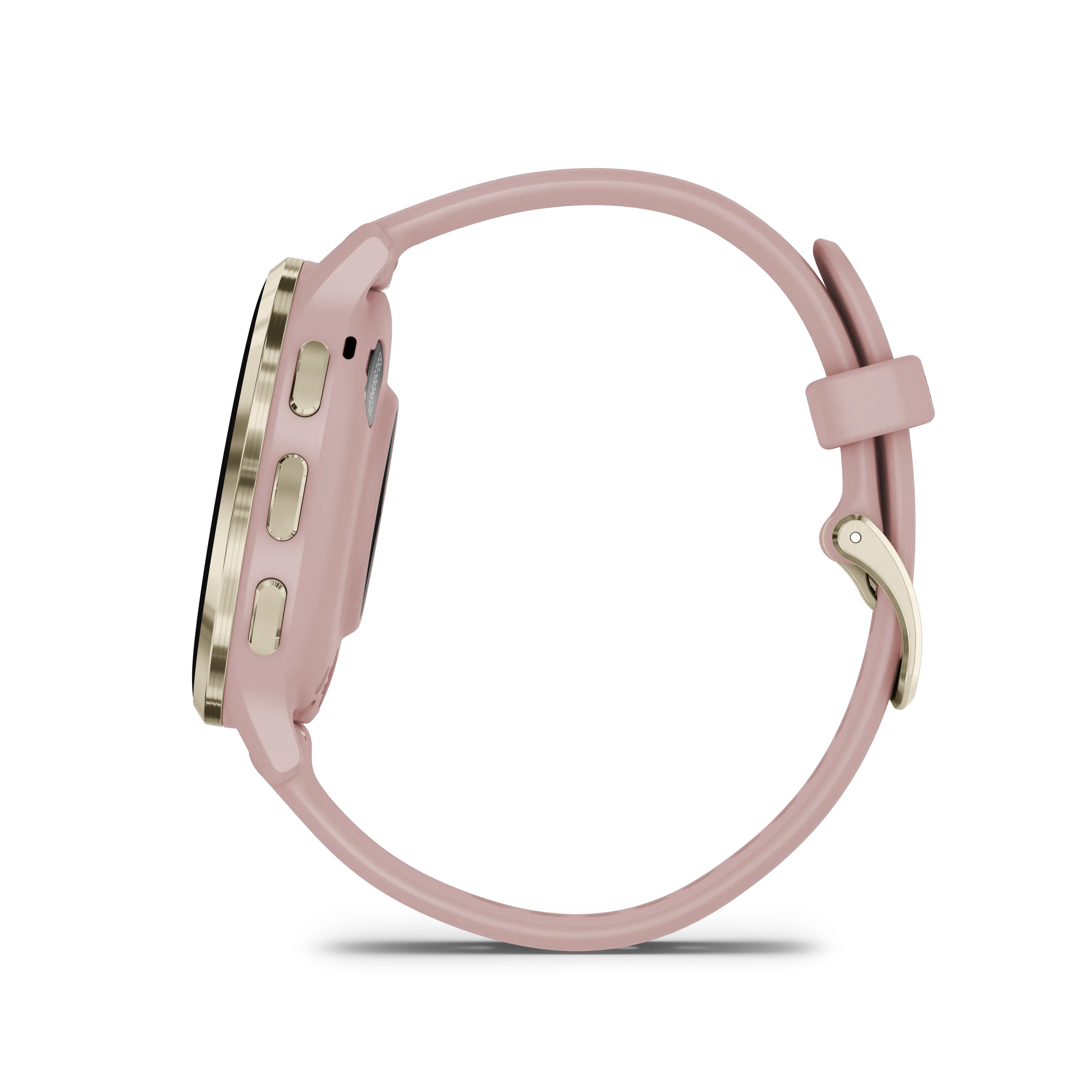 Alt View 3. Garmin - Garmin Venu 3S Advanced Fitness & Health Tracker Smart Watch - Dust Rose Case - Pink.