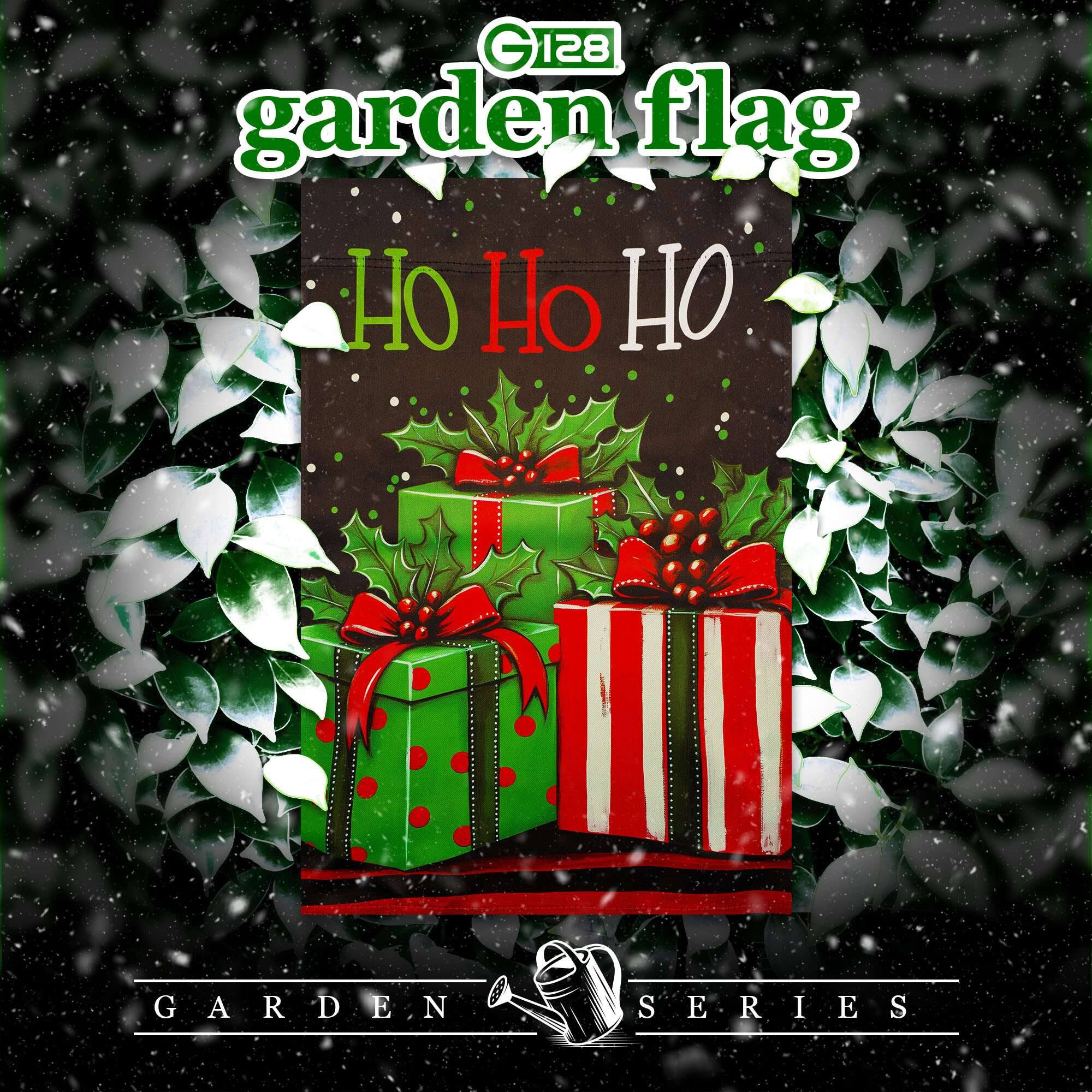 GI28 garden flag  
Ho Ho HO  
GARDEN SERIES