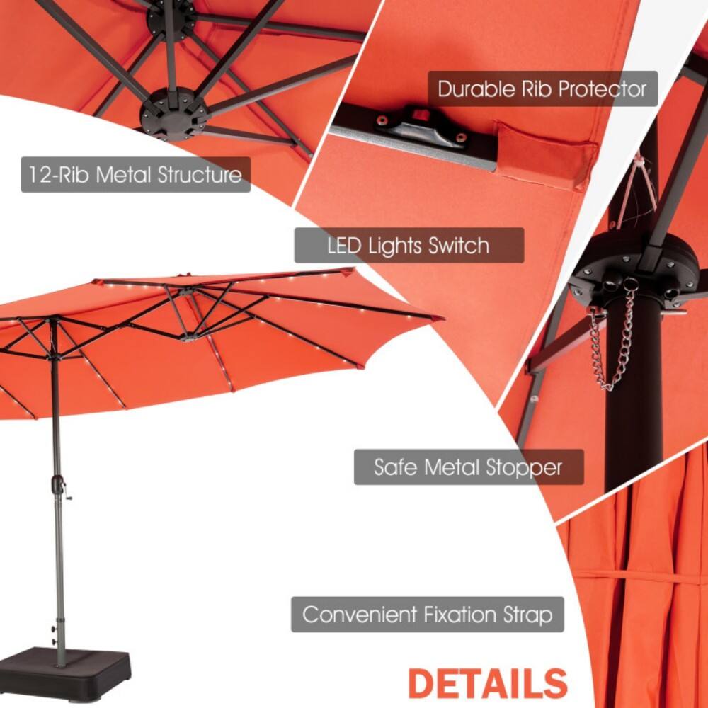 - Durable Rib Protector
- 12-Rib Metal Structure
- LED Lights Switch
- Safe Metal Stopper
- Convenient Fixation Strap
- DETAILS