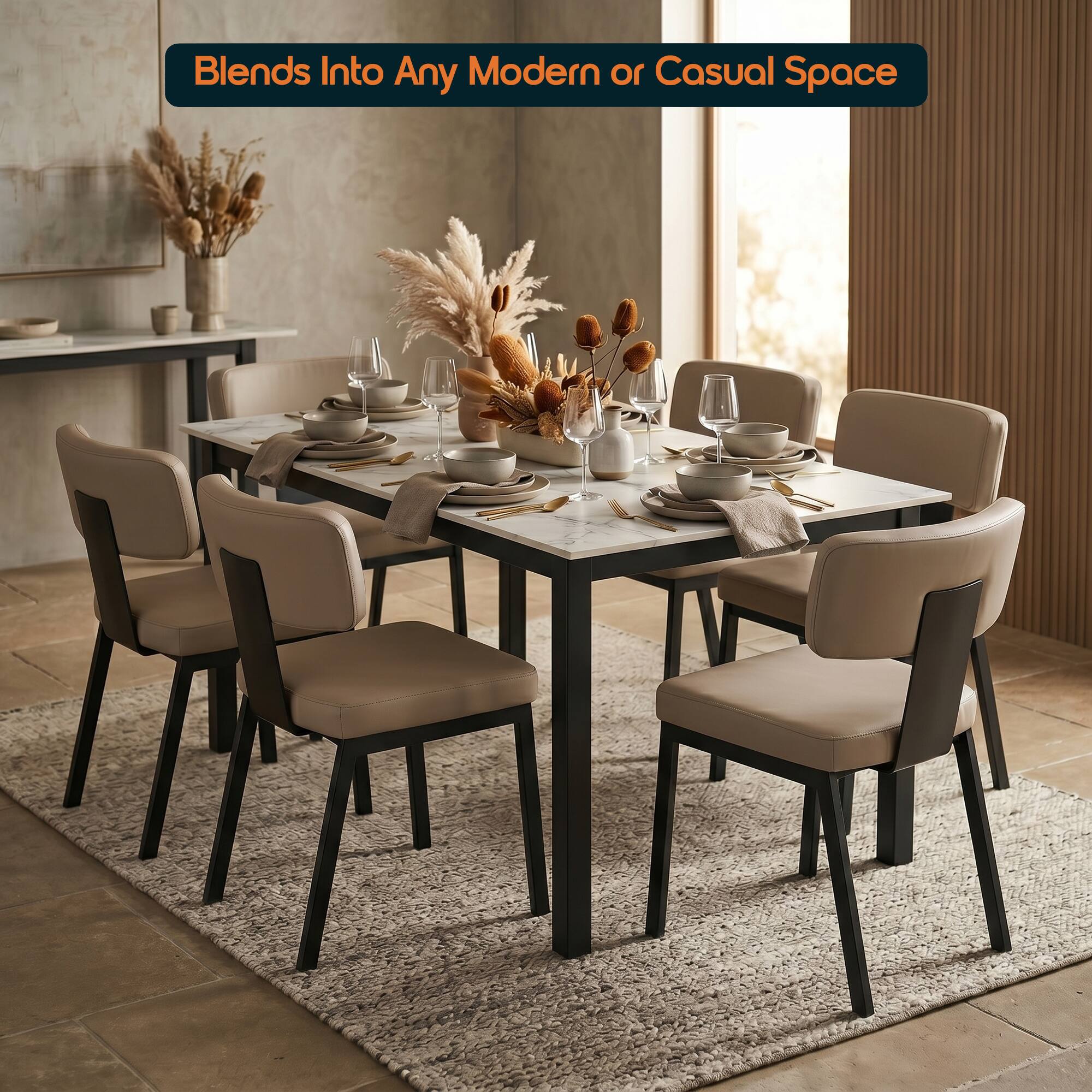 Blends Into Any Modern or Casual Space