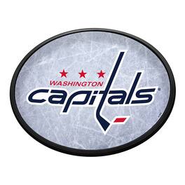 The Fan-Brand - Washington Capitals 18'' x 14'' Team Slimline Illuminated Wall Sign - Multicolor