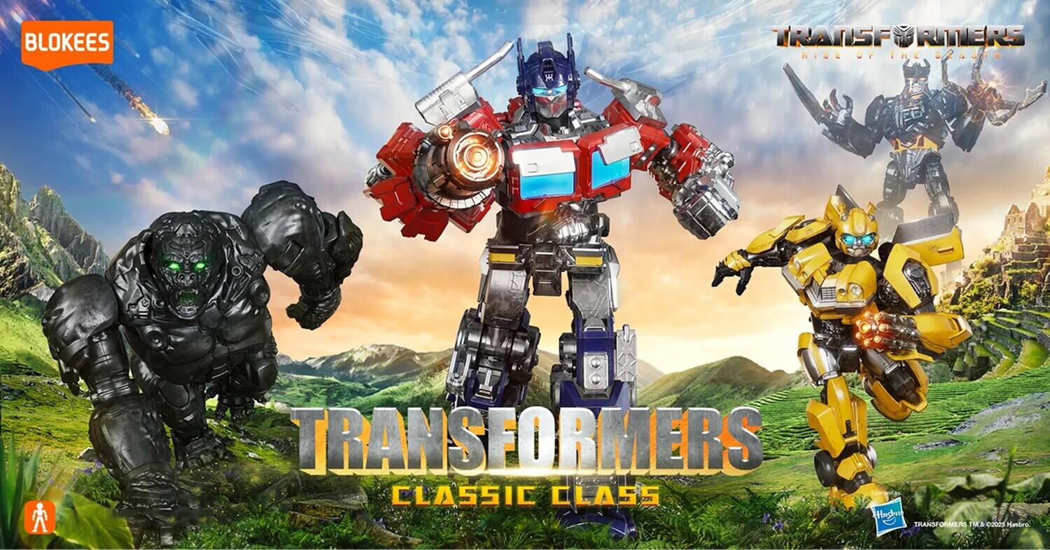 BLOKEES TRANSFORMERS RISE OF THE DA
TRANSFORMERS CLASSIC CLASS
Hasbro TRANSFORMERS TM A 2025 Hasbro