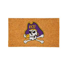 Evergreen Enterprises - ECU Pirates 28" x 16" Logo Turf Mat - Multicolor