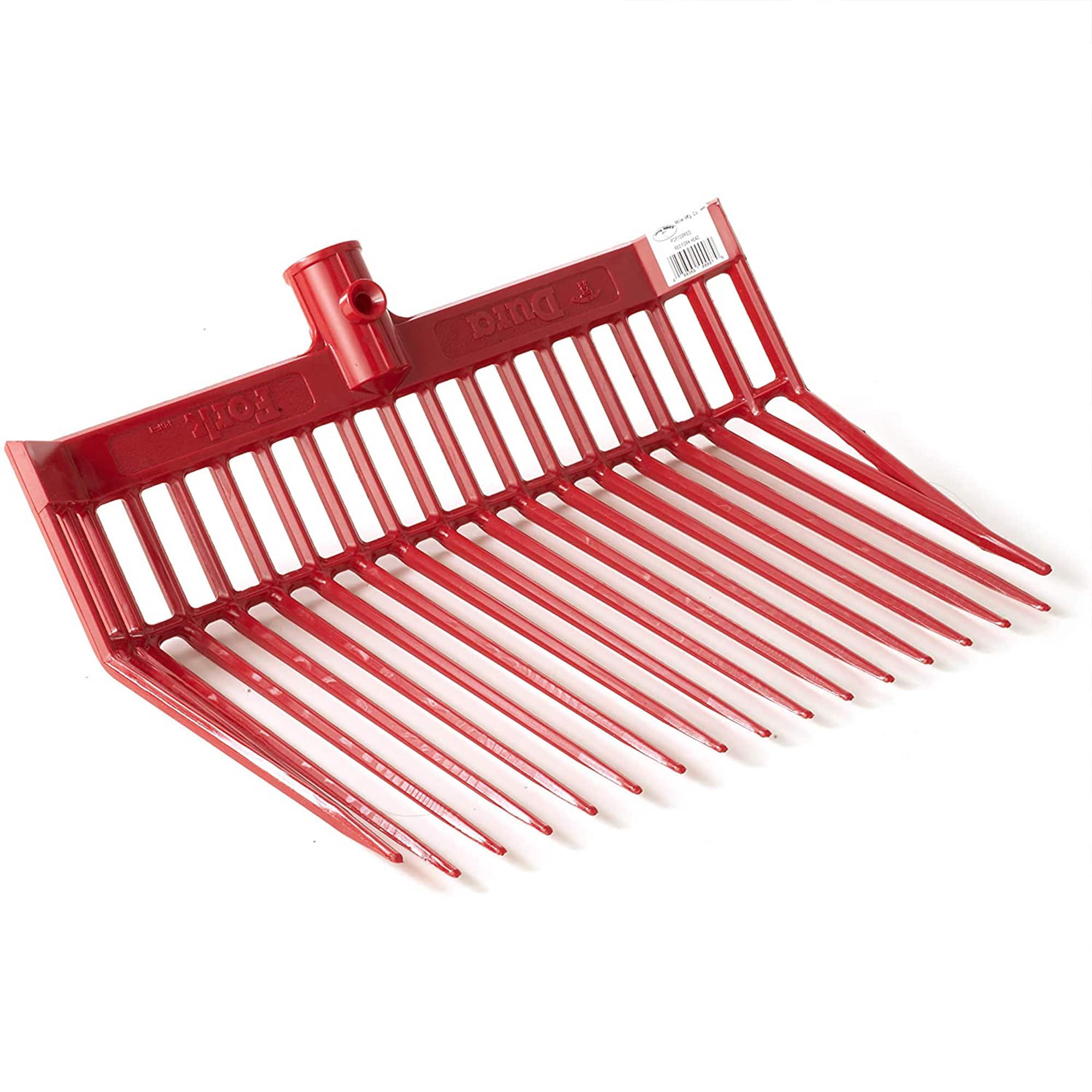 Little Giant - DuraFork Polycarbonate Pitchfork Replacement Head w/ Angled Tines - Red