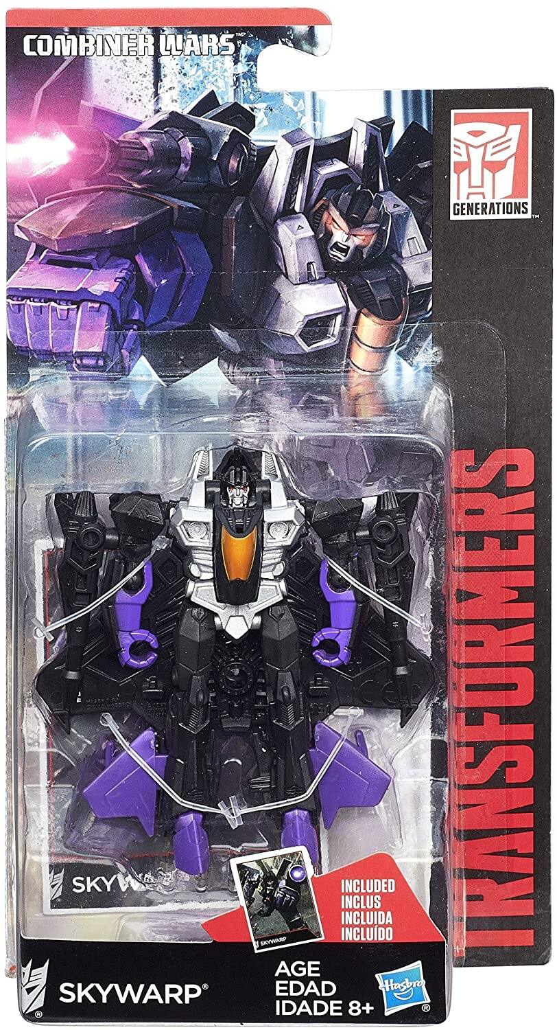 COMBINER WARS  
GENERATIONS  
TRANSFORMERS  
SKYWARP  
AGE EDAD IDADE 8+  
INCLUDED INCLUS INCLUIDA INCLUDO