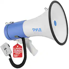 Pyle - Portable Megaphone Speaker PA Bullhorn
