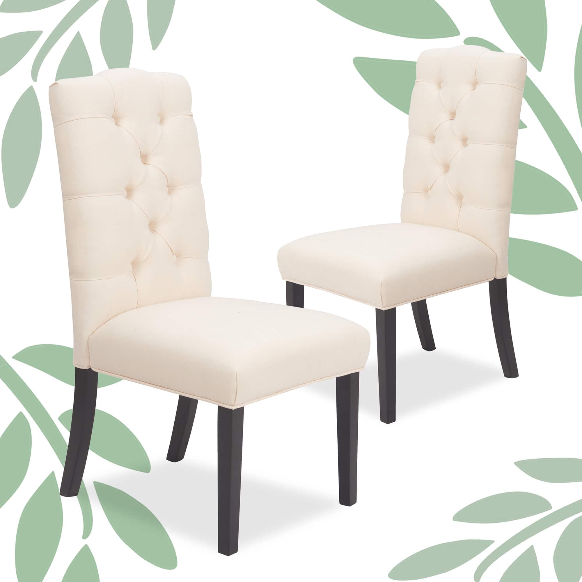 Finch - Provence Tufted Dining Chair, Set of 2 - Beige