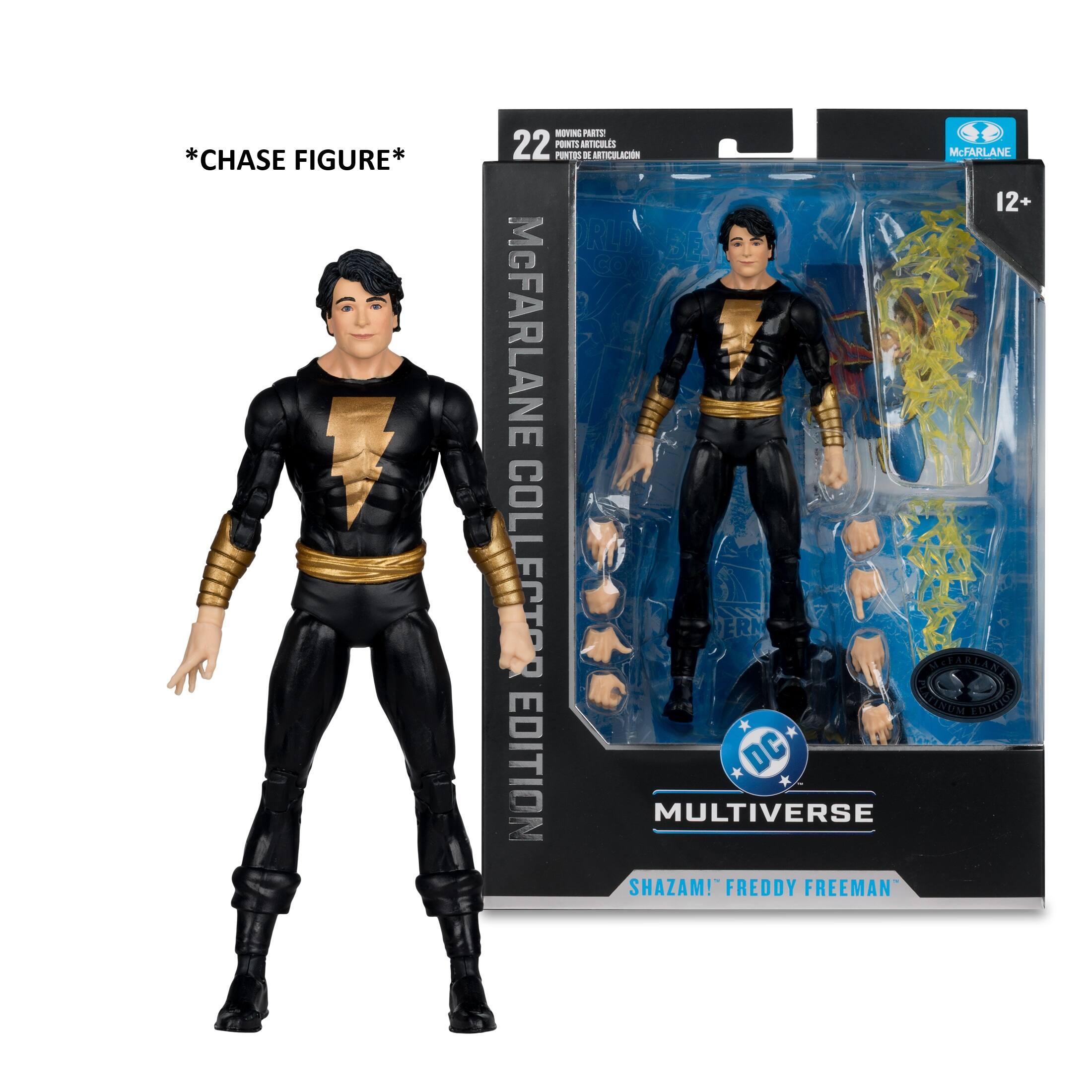 *CHASE FIGURE* - 22 POINTS OF ARTICULATION - McFARLANE COLLECTOR EDITION - DC MULTIVERSE - SHAZAM! FREDDY FREEMAN
