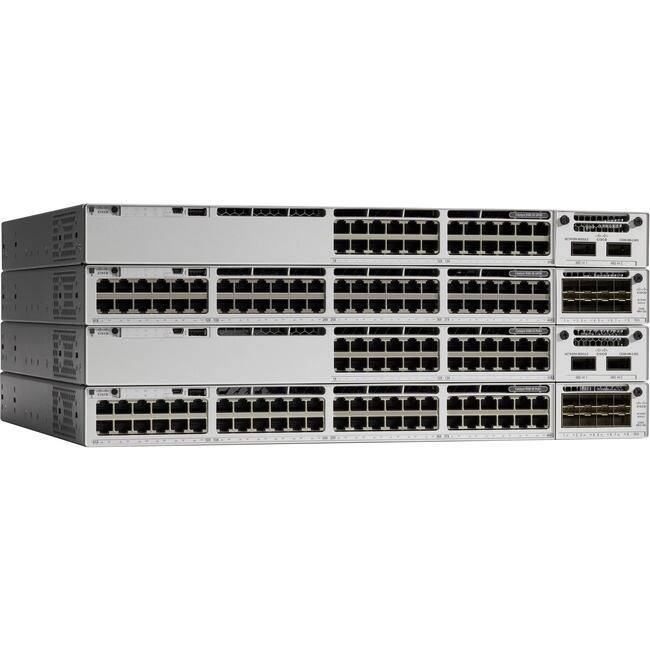 Front. Cisco Consumer Products - Cisco Catalyst C9300-24UX Ethernet Switch - 24 Ports - Manageable - Gigabit Ethernet - 10/100/1000Base-T - 2 Layer - Unknown.