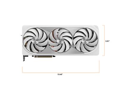 GIGABYTE NVIDIA GeForce RTX 4080 SUPER Aero OC 16GB GDDR6X PCI GIGABYTE NVIDIA GeForce RTX 4080 SUPER Aero OC 16GB GDDR6X PCI