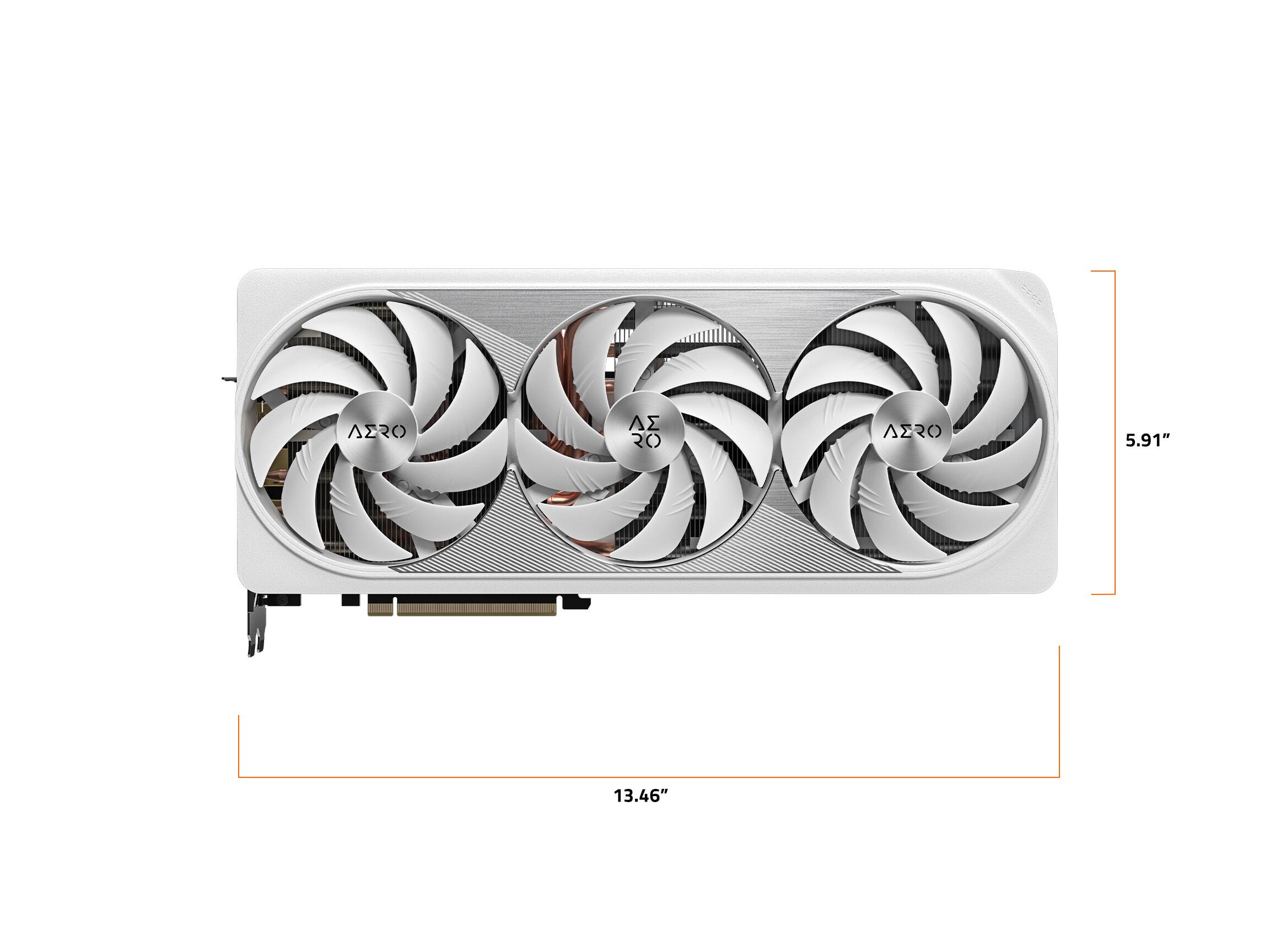 GIGABYTE NVIDIA GeForce RTX 4080 SUPER Aero OC 16GB GDDR6X PCI 