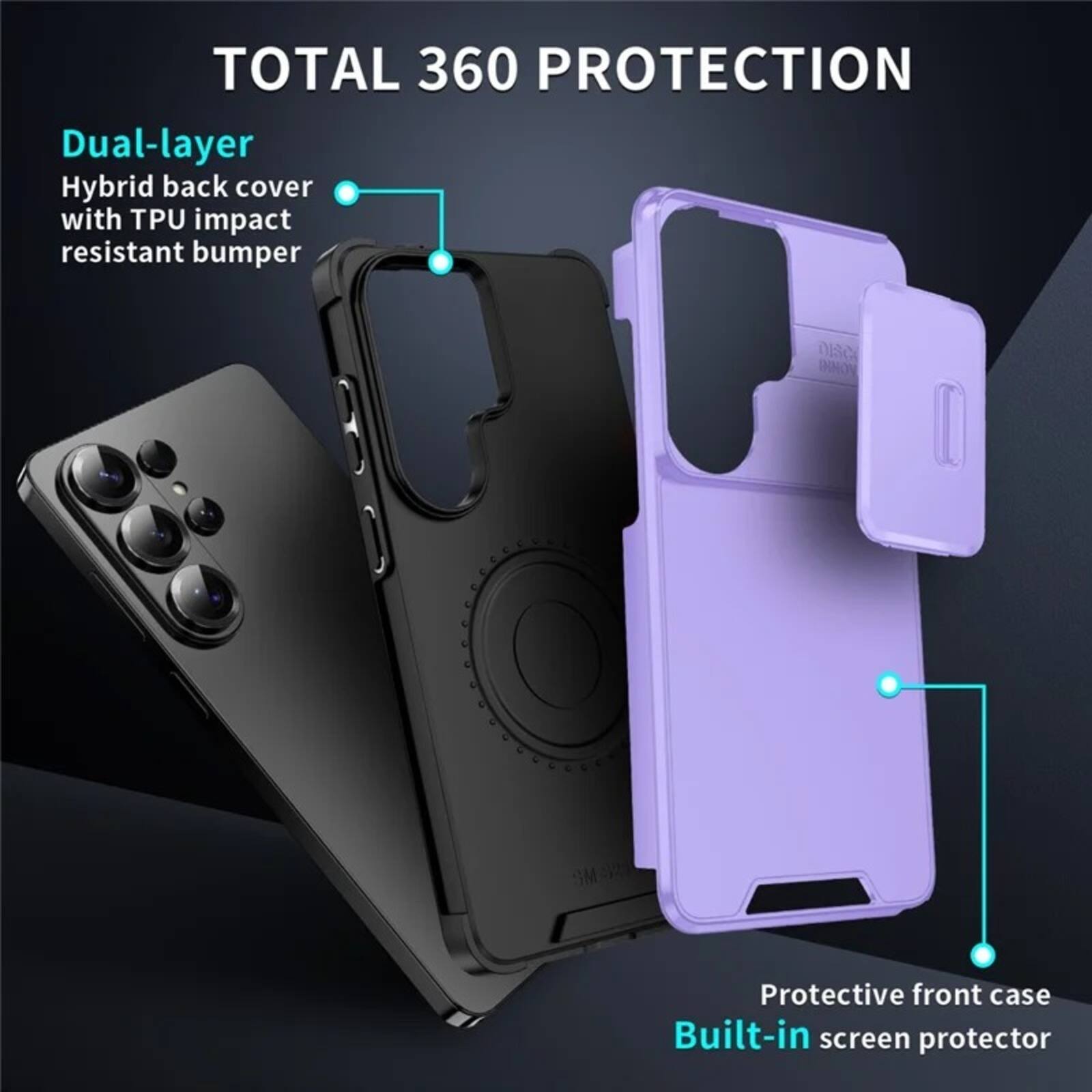 UUCOVER Dual Layer Protective Case for Samsung Galaxy S26 Ultra with ...