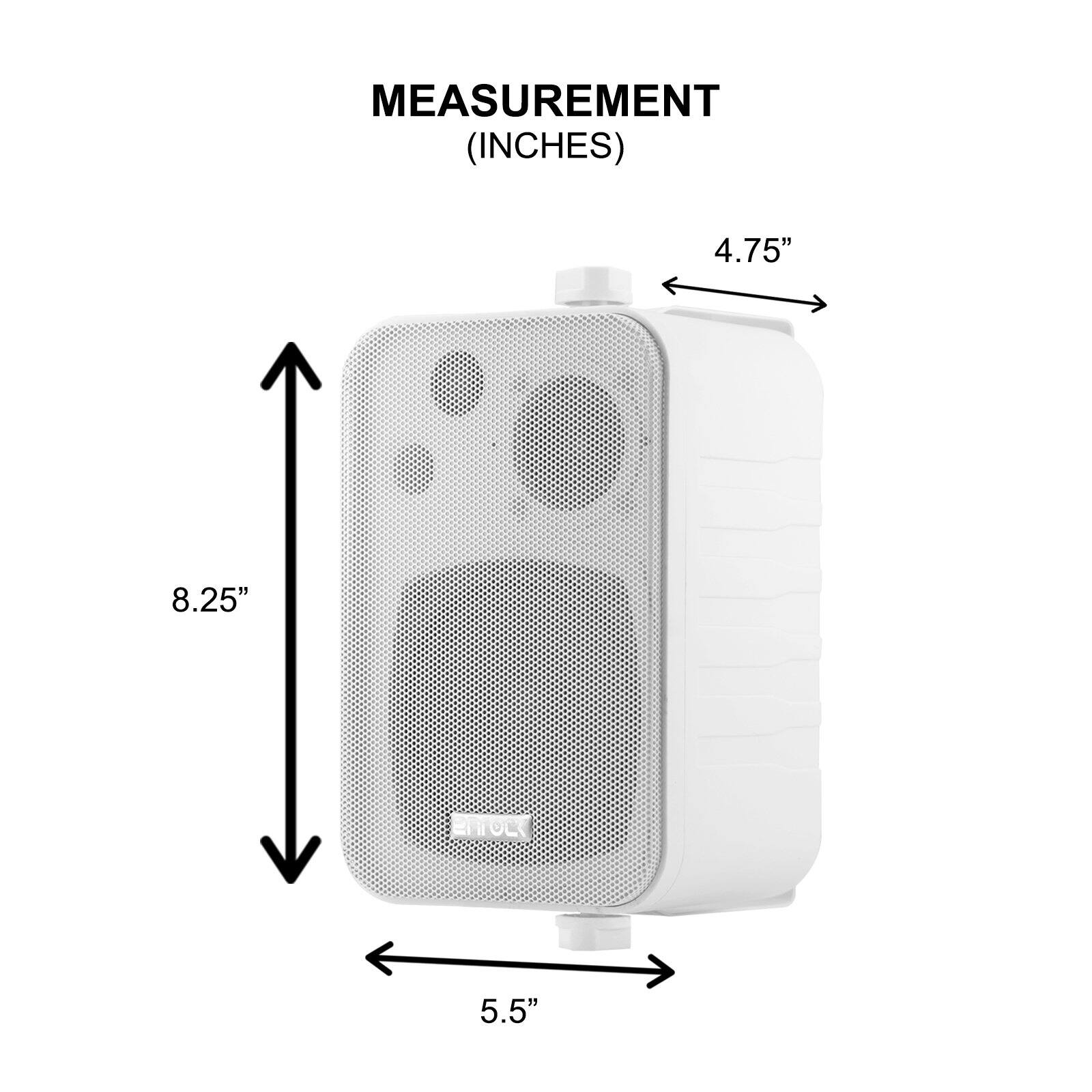 MEASUREMENT (INCHES)  
4.75"  
8.25"  
5.5"