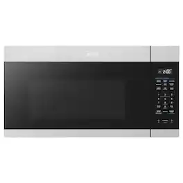 Midea - 1.9 cu. ft. Over-the-Range Microwave with QuietClose™ Door, EasyInstall™, Zero Clearance Door - Stainless Steel