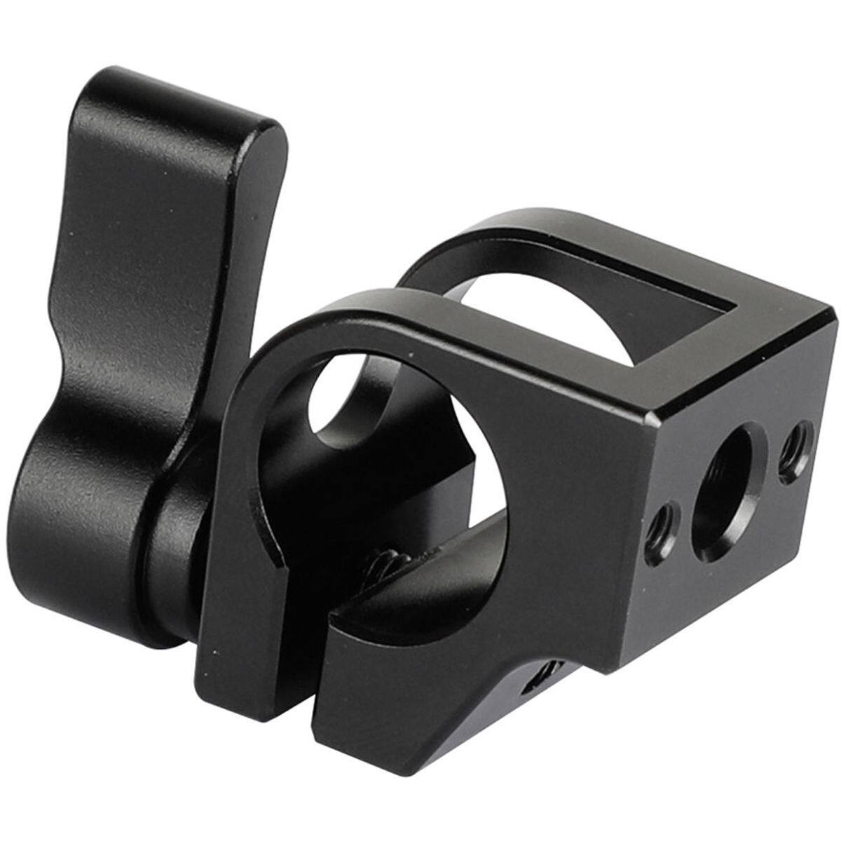 "CAMVATE - Universal 15mm Single Rod Clamp with 1/4"" Mount for Camera Cage, Black Knob" price history on PriceWatchPro