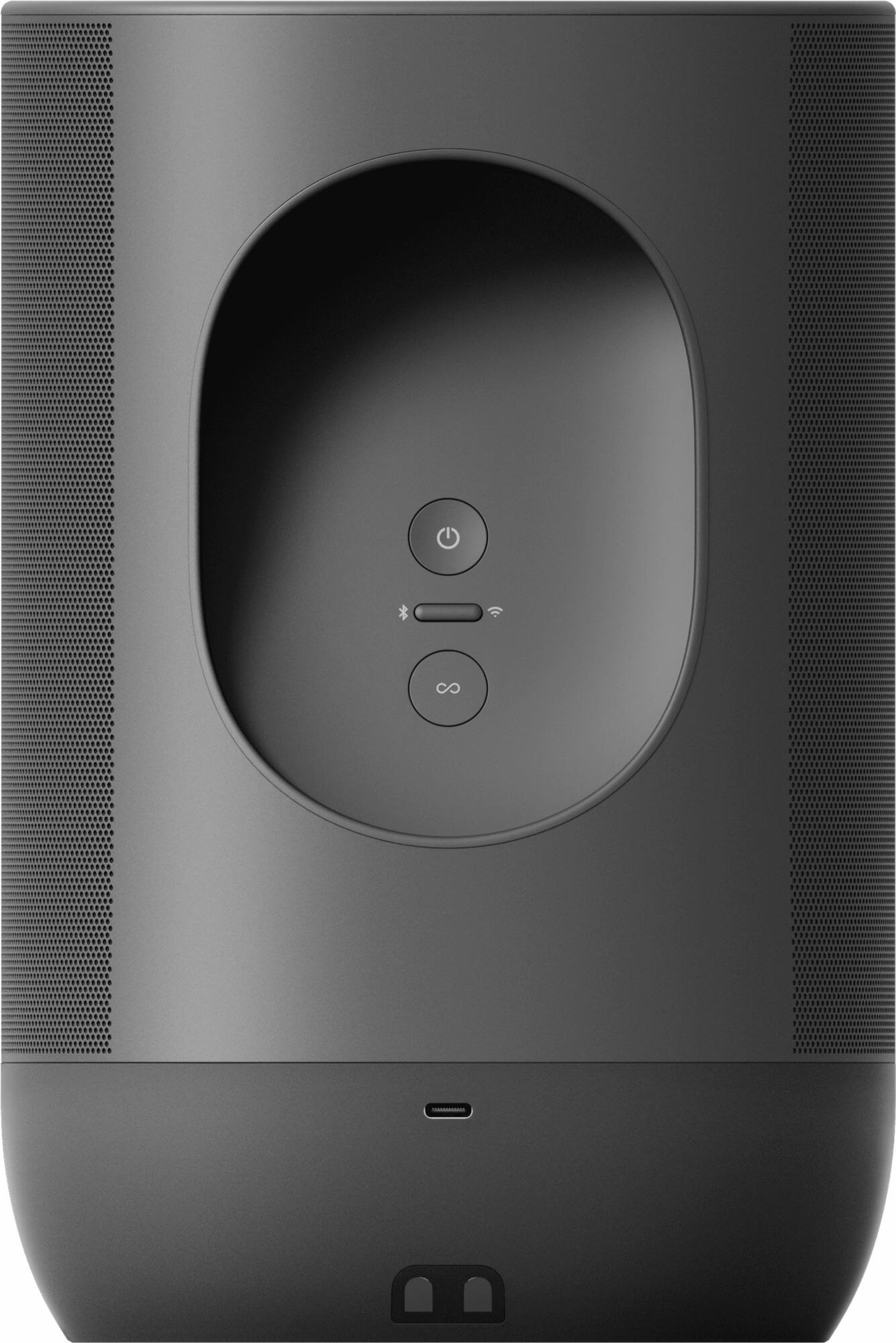 Alt View 7. Sonos - MOVE1US3BLK-C Move Wireless Portable Speaker - Refurbished Excellent - Black.