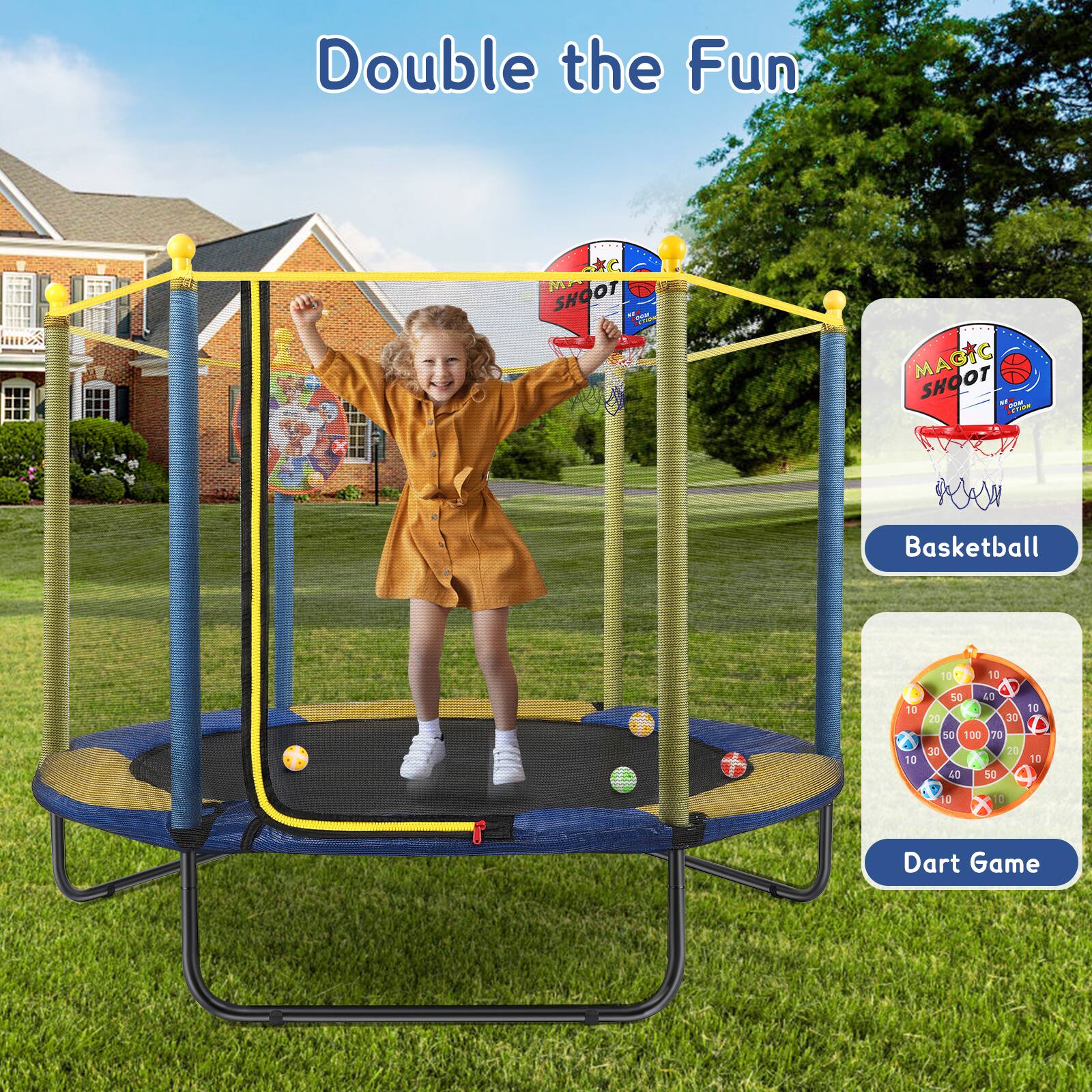 Double the Fun

MAGIC SHOOT Basketball

Dart Game