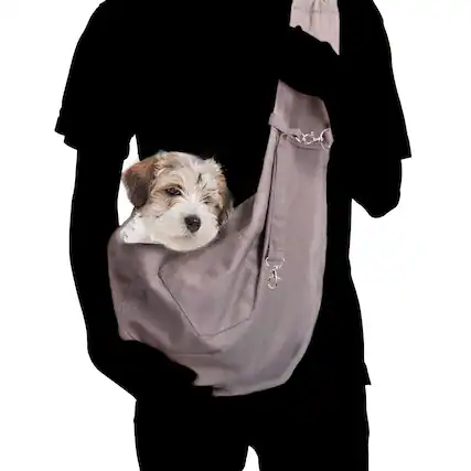 Front. Ownpets - Pet Sling Carrier Bag Large Size.