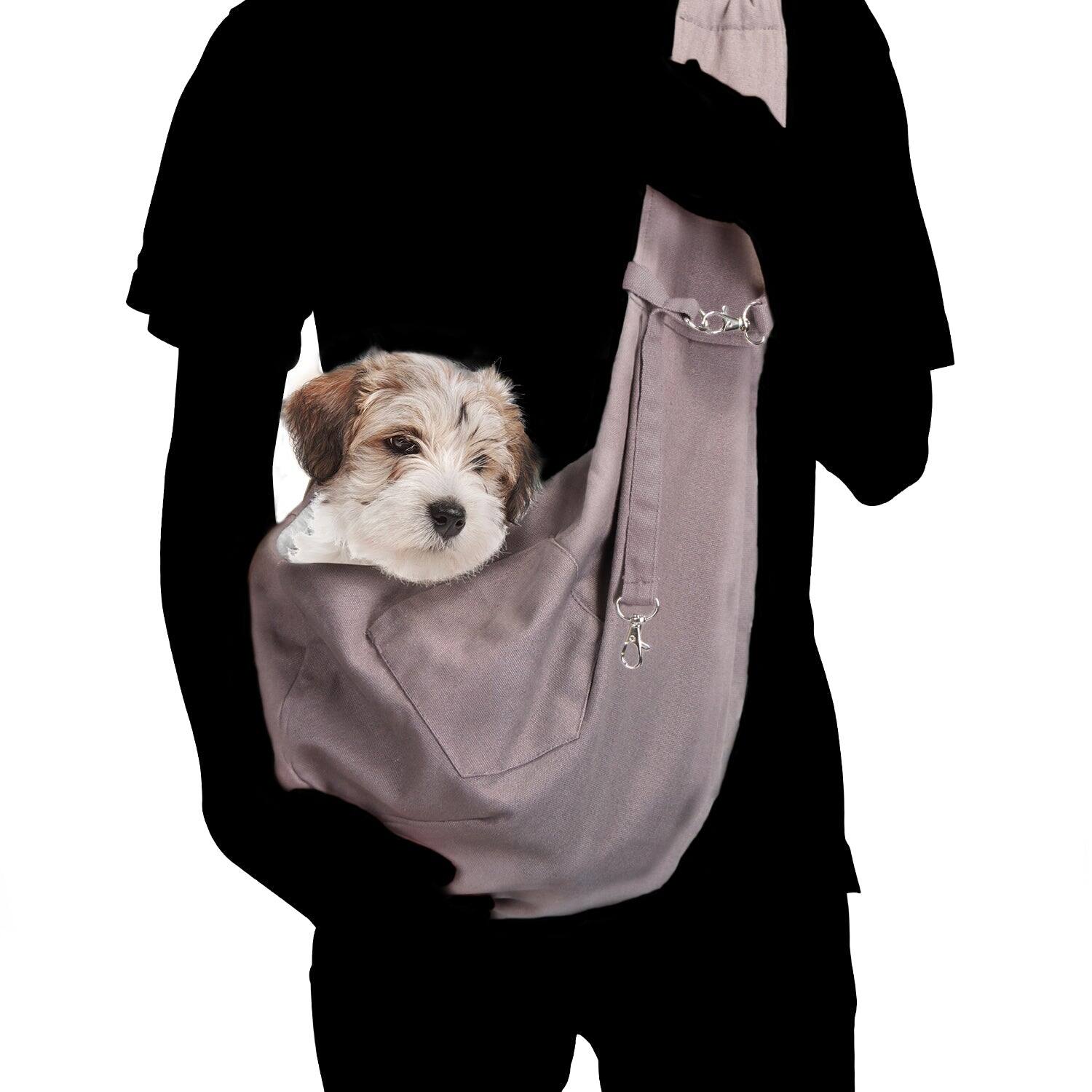 Front. Ownpets - Pet Sling Carrier Bag Large Size.