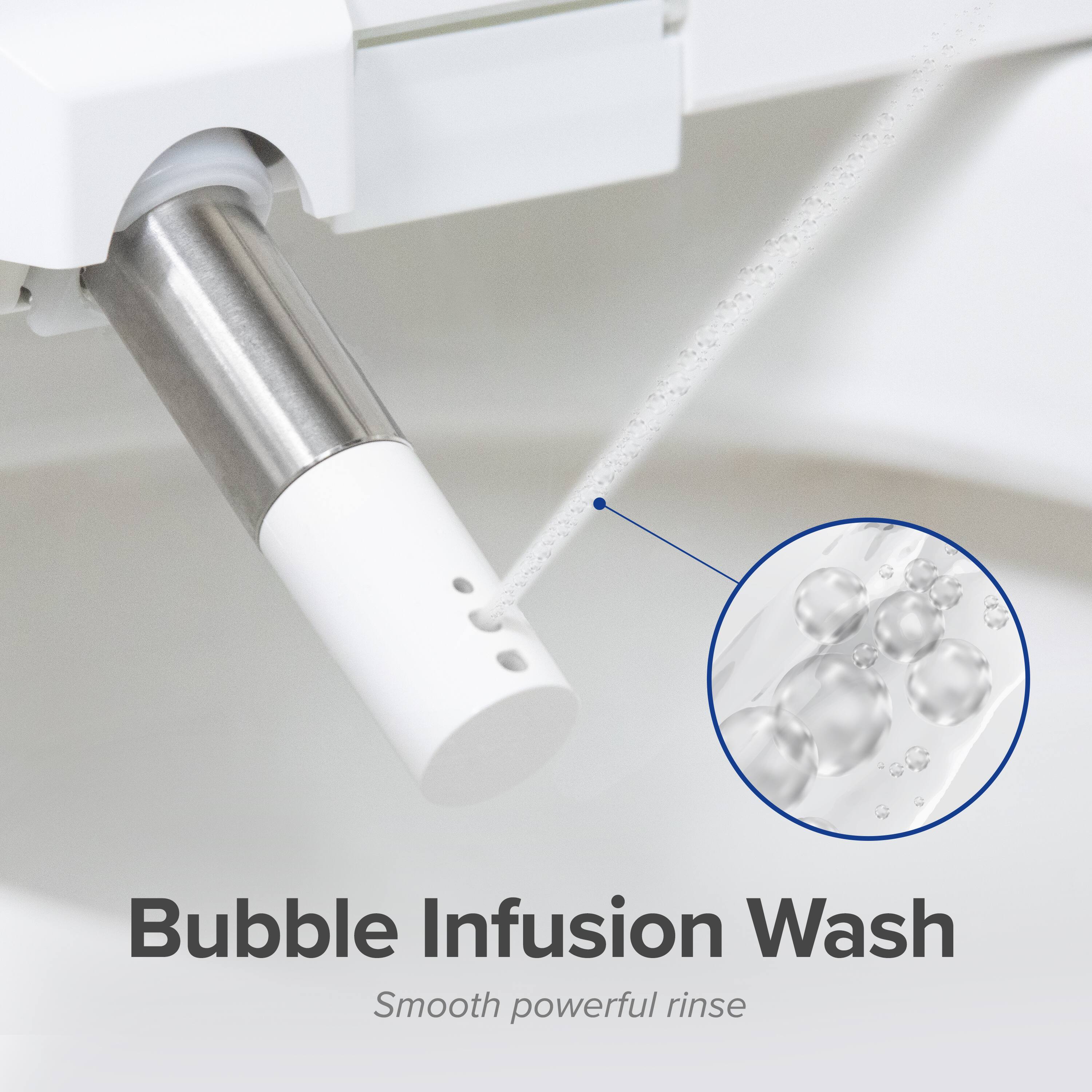 Bubble Infusion Wash  
Smooth powerful rinse