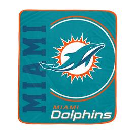Pegasus - Miami Dolphins 50" x 60" Keep It Simple Ultra Soft Blanket - Multicolor