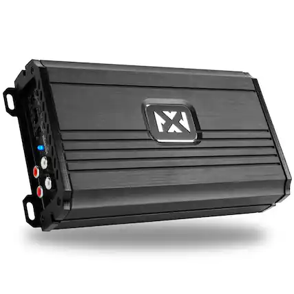 Front. NVX - NDA6004 1200W Peak (600W RMS) N-Series Class-D 4-Channel Amplifier.