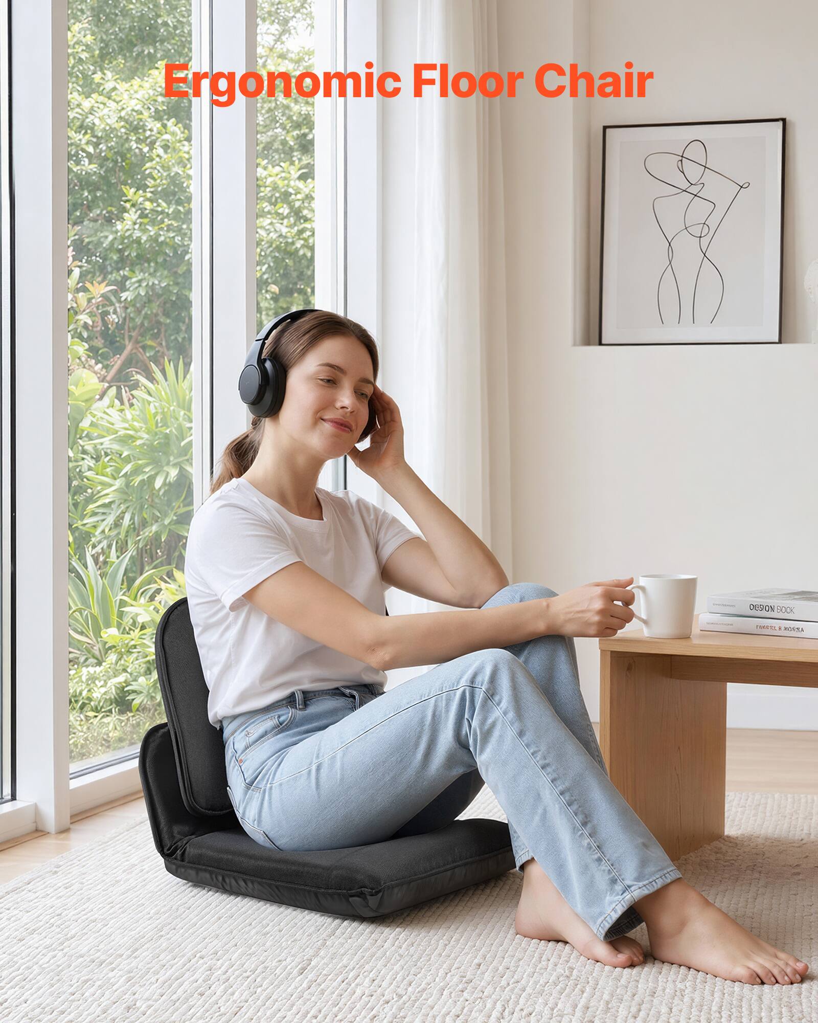 Ergonomic Floor Chair
