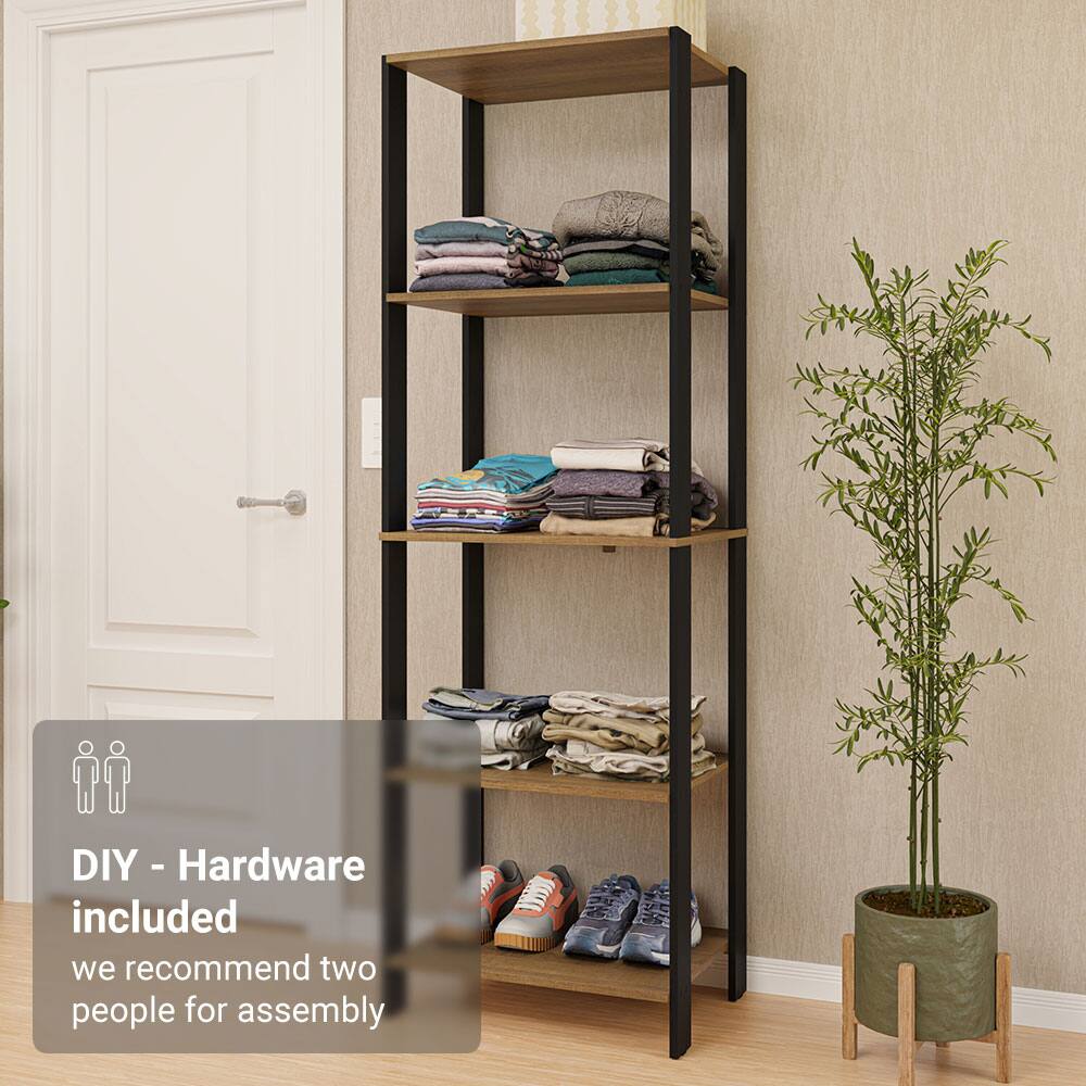 DIY - Hardware included  
we recommend two people for assembly