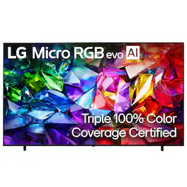 LG - 100" Class MRGB95 Micro RGB evo AI 4K Smart webOS TV with Triple 100% Color Coverage Certified (2026)