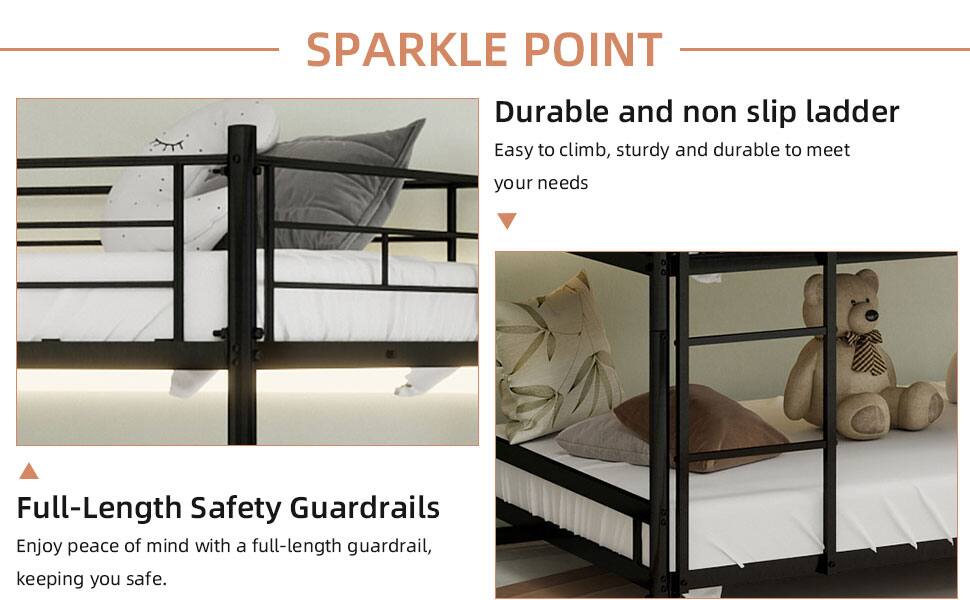 SPARKLE POINT

Durable and non slip ladder
Easy to climb, sturdy and durable to meet your needs

Full-Length Safety Guardrails
Enjoy peace of mind with a full-length guardrail, keeping you safe.