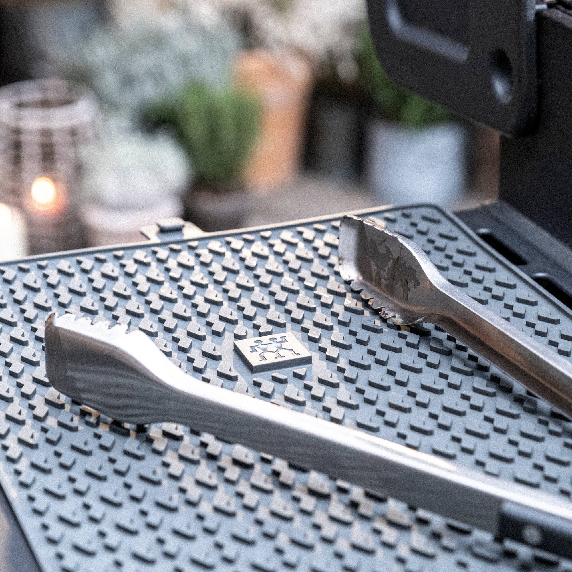 Alt View 5. ZWILLING - ZWILLING BBQ+ Silicone Protection Mat - Charcoal.