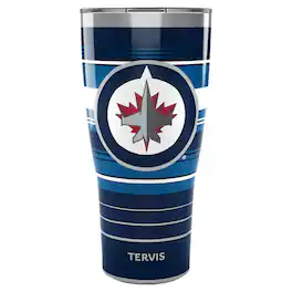 Tervis - Winnipeg Jets 30oz. Hype Stripes Stainless Steel Tumbler - Multicolor