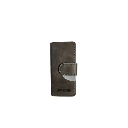 Front. Samvix - Samvix Dynamite MP3 Player Leather Book Case (Gray).