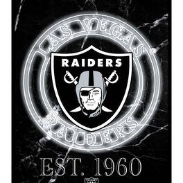 Fan Creations - Las Vegas Raiders 12'' x 16'' Framed Circle Logo Print - Black