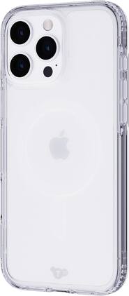 Tech21 - Refurbished Excellent - EvoClear MagSafe Case for iPhone 16 Pro Max - Clear