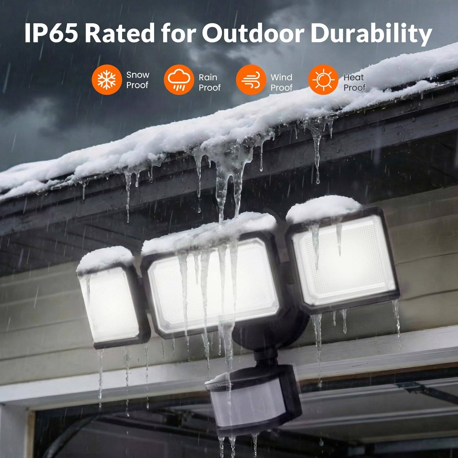 IP65 Rated for Outdoor Durability

- Snow Proof
- Rain Proof
- Wind Proof
- Heat Proof