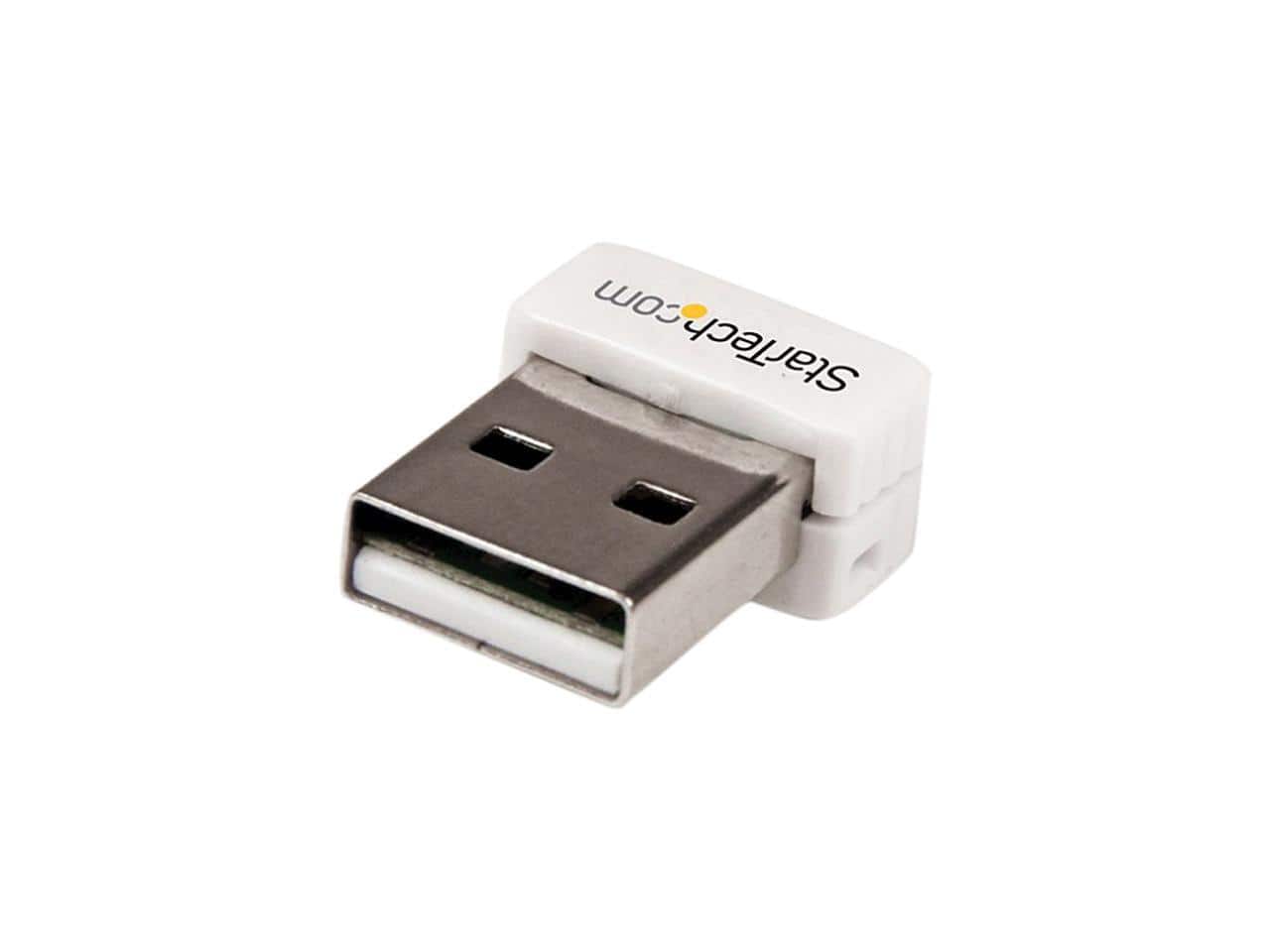 StarTech.com - USB 150Mbps Mini Wireless N Network Adapter - 802.11n/g 1T1R USB WiFi Adapter - White