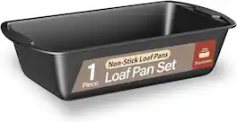 Bakken- Swiss - Nonstick Loaf Pan 11" – Carbon Steel, Oven Safe to 450°F, PTFE-Free, Stackable, Dishwasher Safe - Gray