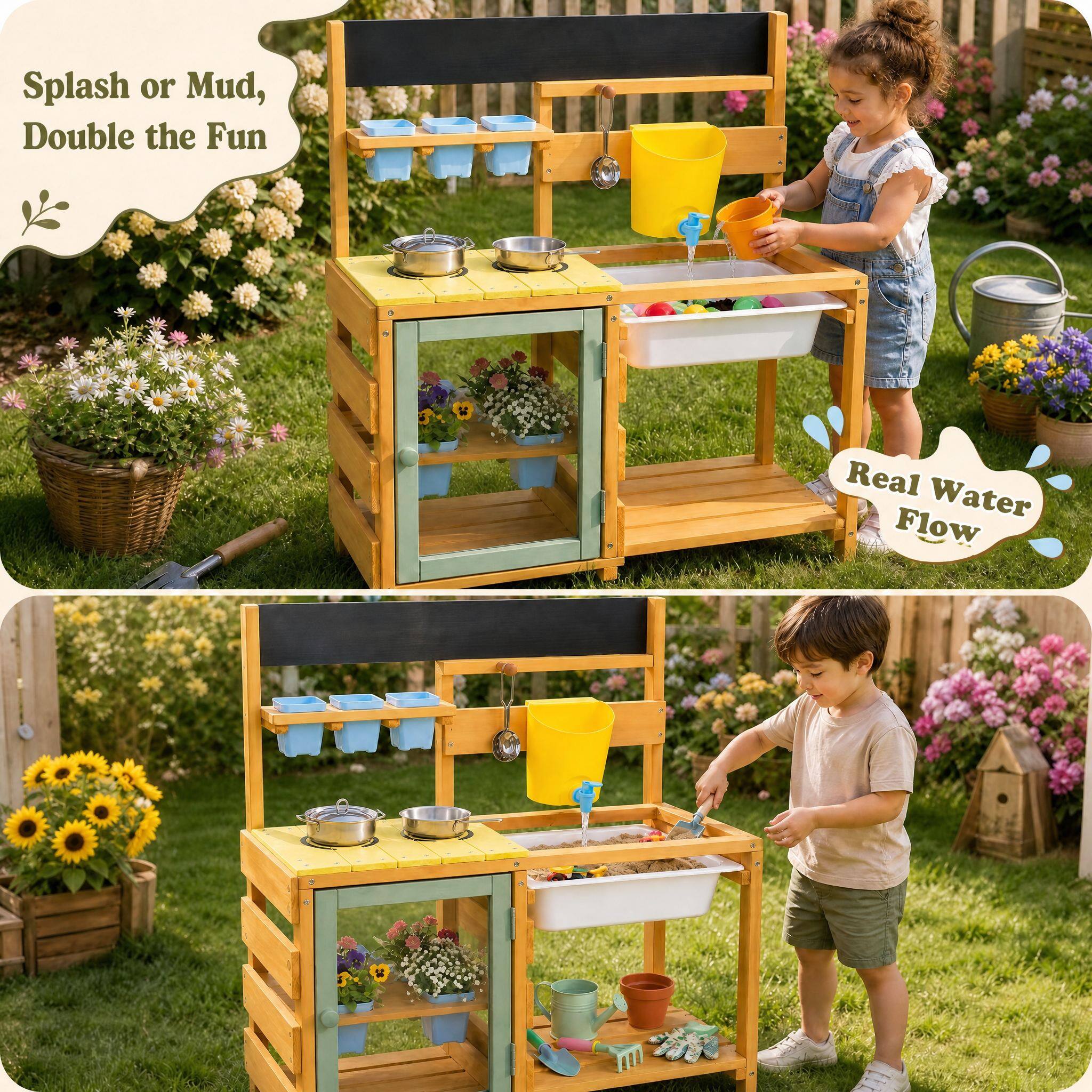 Splash or Mud, Double the Fun

Real Water Flow