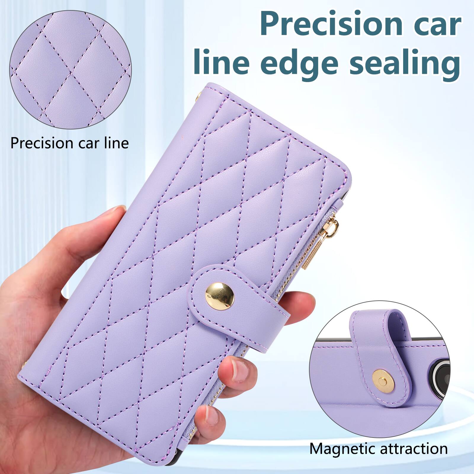 Precision car line edge sealing  
Precision car line  
Magnetic attraction