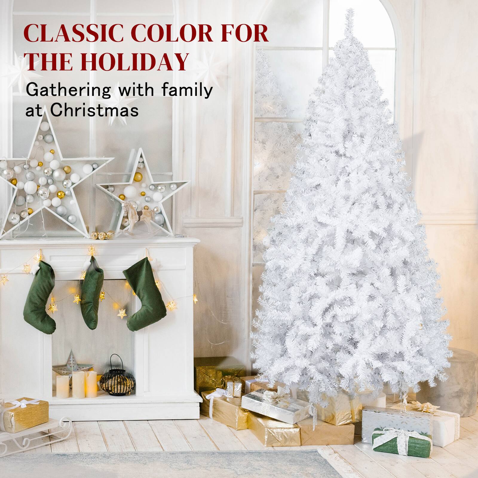 CLASSIC COLOR FOR THE HOLIDAY  
Gathering with family at Christmas
