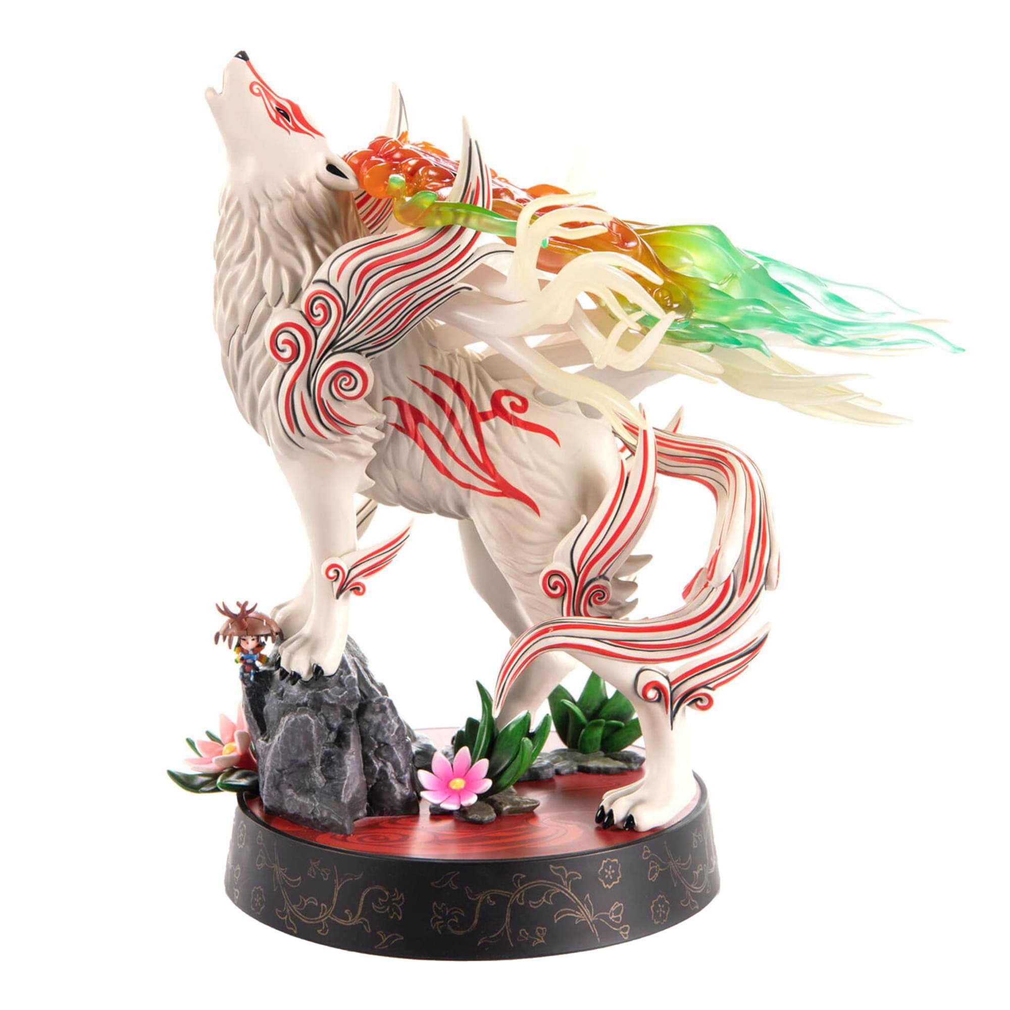 Photos - Action Figures / Transformers First 4 Figures - Okami: Shiranui 9 Inch PVC Statue  - Multi-Colored 3010-418(Celestial Howl)