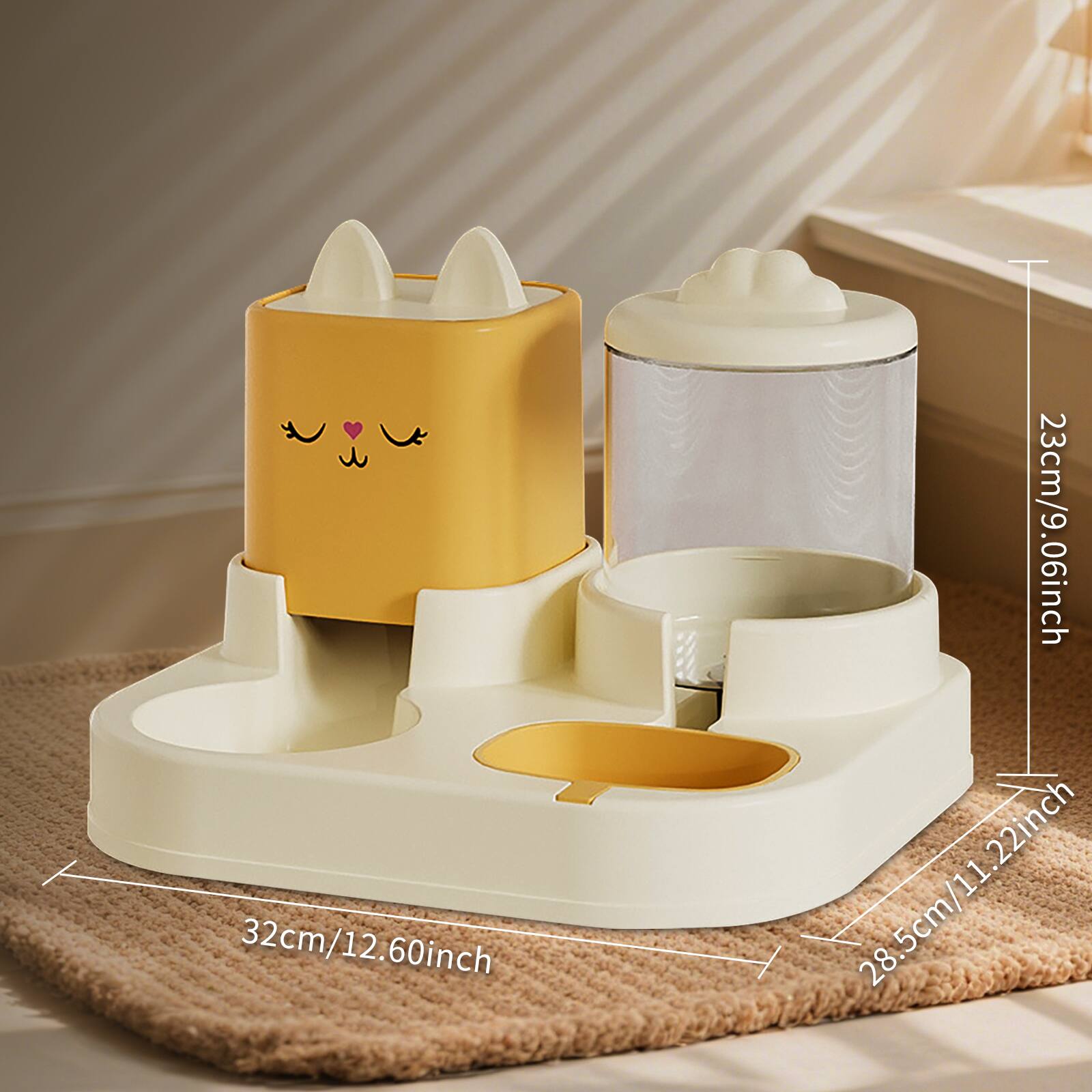 32cm/12.60inch  
23cm/9.06inch  
28.5cm/11.22inch