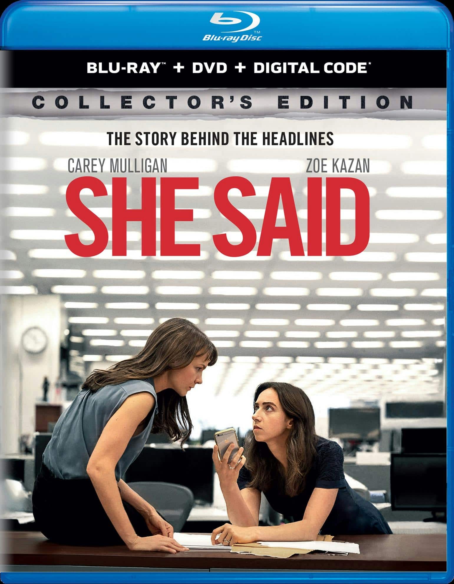 Front. She Said (with DVD) [Blu-ray].