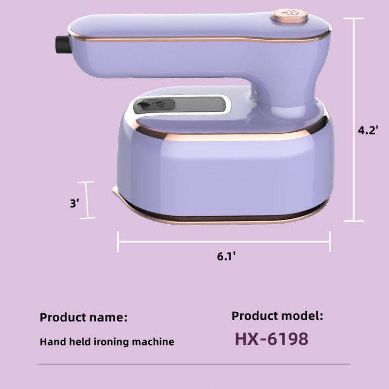 2 4.2' 3' I 6.1'  
Product name: Hand held ironing machine  
Product model: HX-6198