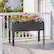 Alt View 1. Costway - Costway 1 PCS Galvanized Raised Garden Bed with Legs, Metal Elevated Planter Box for Vegetables - Gray.