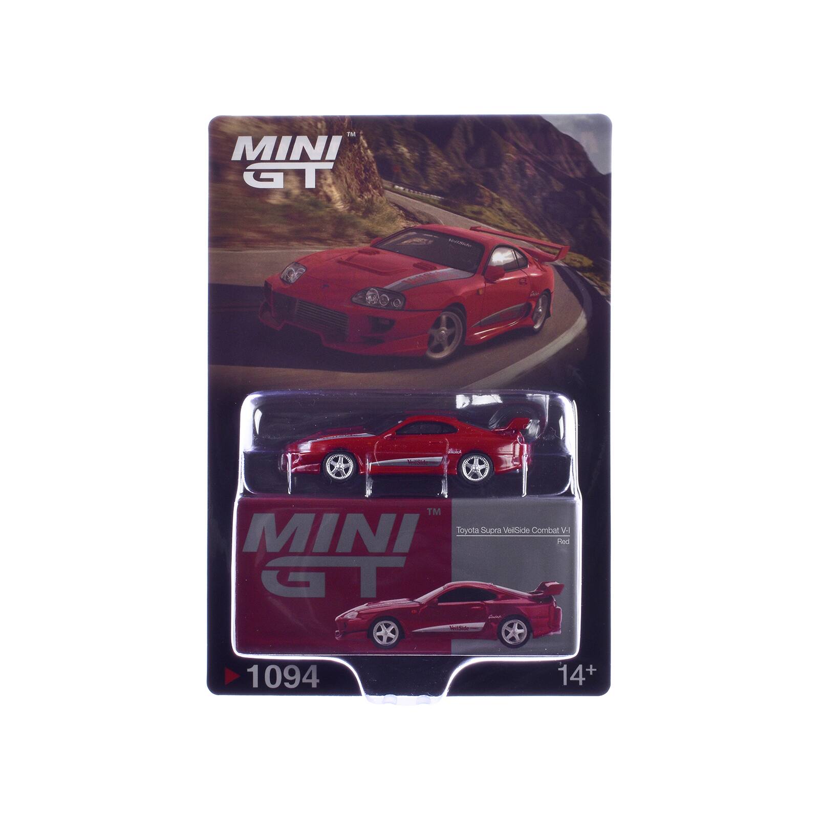 MINI GT  
Toyota Supra VelSide Combat V1  
1094  
14+