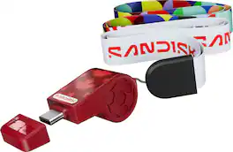 SanDisk - 128GB USB-C FLASH DRIVE: FIFA WORLD CUP 2026 EDITION CANADA - Red