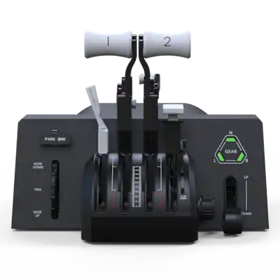 Honeycomb Aeronautical BRAVO THROTTLE QUADRANT LITE Black HC003790 Honeycomb Aeronautical BRAVO THROTTLE QUADRANT LITE Black HC003790